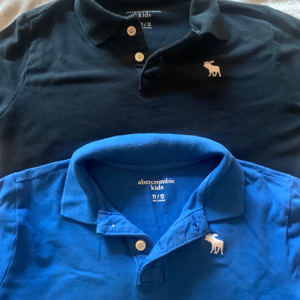 Boys Abercrombie & Fitch Polos